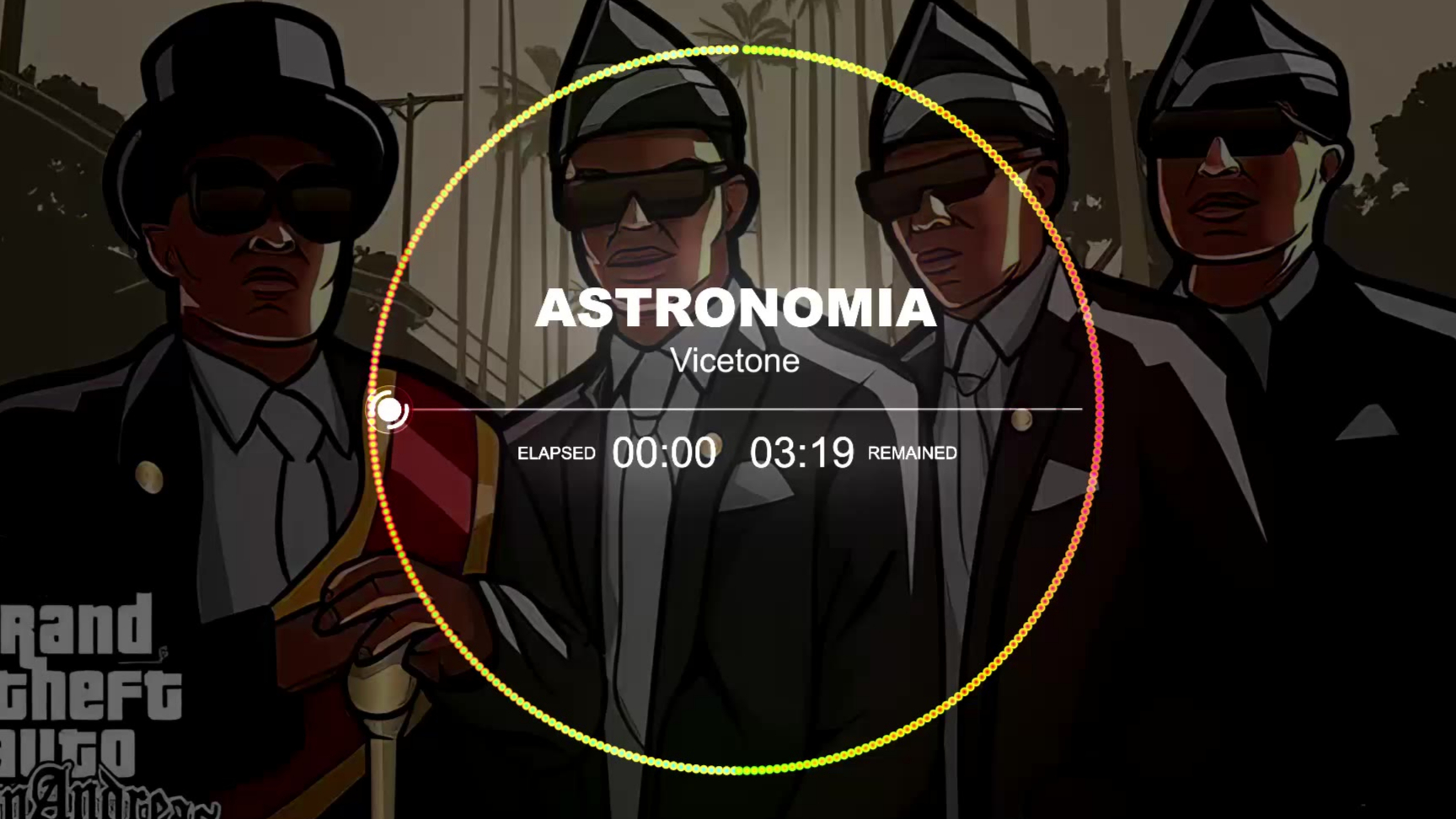 黑人抬棺可视化音乐—Astronomia